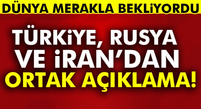 'Tarihi zirvede' kritik gelişme