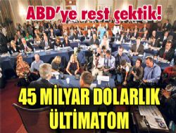 ABD'ye rest çektik 