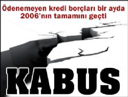 Borcunu ödeyemeyen sayısında korkutan artış