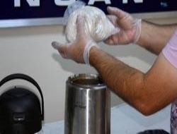 Termostan 2 kilo eroin çıktı