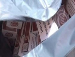 Banyoda kaçak sigara