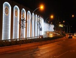 Ankara'nın kuzeyine estetik ışıklandırma