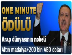 Erdoğan Arap Nobeli'ni aldı