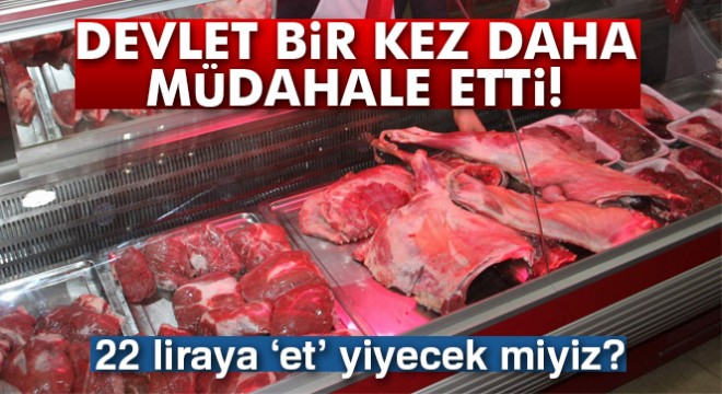 22 liraya ‘et' yiyecek miyiz?