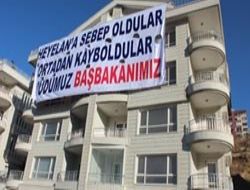 Akpınar'da 3. pankart