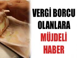 Vergi borcuna taksitli af geliyor 