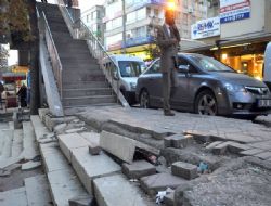 Kızılay'ın göbeğinde kaldırım kâbusu