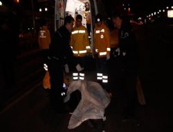 Kızılay'da çarpıldı