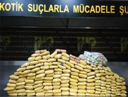 Uyuşturucu operasyonunda 95 kilo eroin ele geçirildi