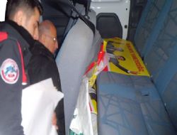 Korsan afişe ilk suçüstü