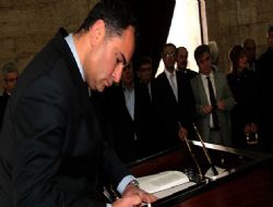 İlk ziyaret Anıtkabir'e