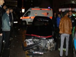 Kafa kafaya çarpıştılar