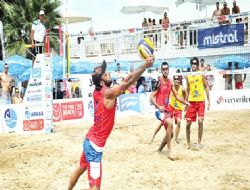 Plajın şampiyonları belirlendi