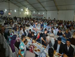 Çadırlar kuruldu oruçlar açıldı