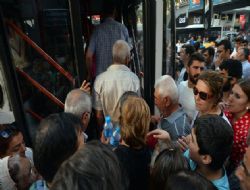 Güzergah eylemi karakolda bitti