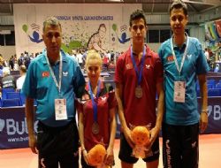 Masa tenisinde bronz başarı