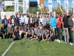 Amputede kupa Yenimahalle'nin