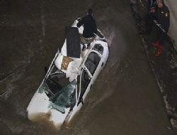 Köprüden çaya uçtu