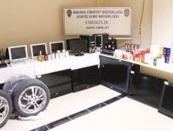 Hırsızlık şebekesi çökertildi