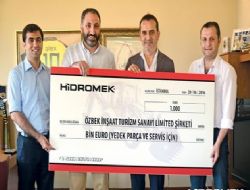 Bininci satışa 1000 euro çek