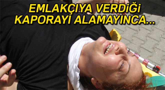 6 bin lira kaporayı alamayan kadın bayıldı