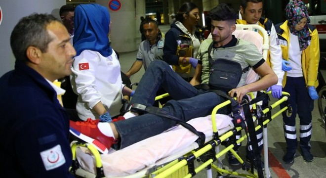 62 peşmergeye Ankara'da tedavi