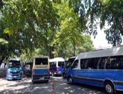 Güvenlik önlemine dolmuşçu isyanı