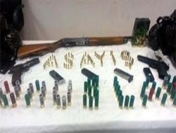 Terk edilmiş eve uyuşturucu baskını