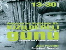 Kızılderililerin yaşamı sergide