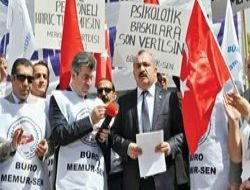 Büro Memur-Sen'den eylem