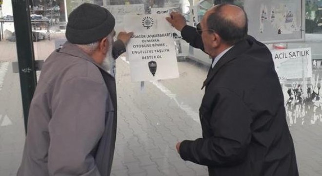 AHOK'tan ‘Ankarakart geçmeyen otobüse binmeyin' eylemi