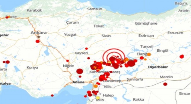 Adıyaman'da deprem