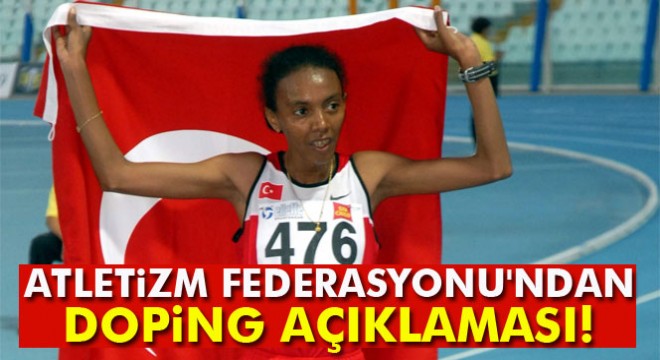 Atletizm Federasyonu'ndan doping açıklaması