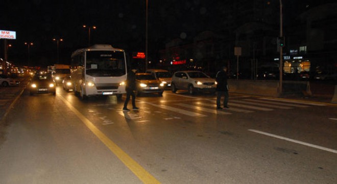 Bağlıca Bulvarı'nda 'kırmızı butonlu trafik düğümü'