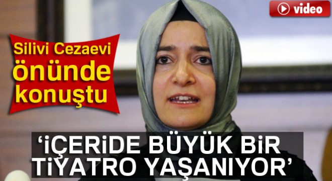 Bakan Kaya:“Gerçekten içeride büyük bir tiyatro yaşanıyor”