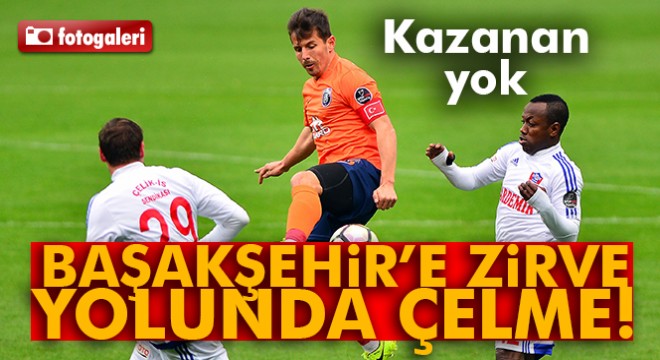 Başakşehir'e zirve yolunda çelme!