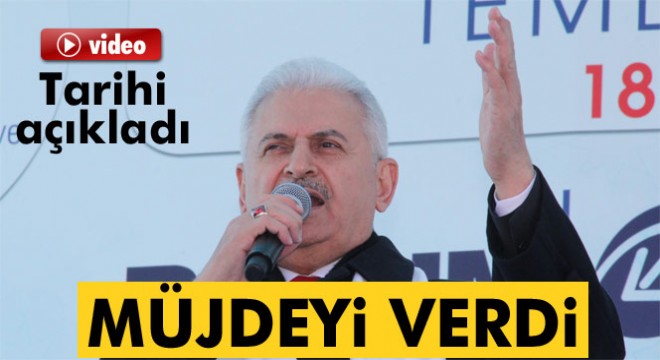 Başbakan Yıldırım'dan depremzedelere müjde