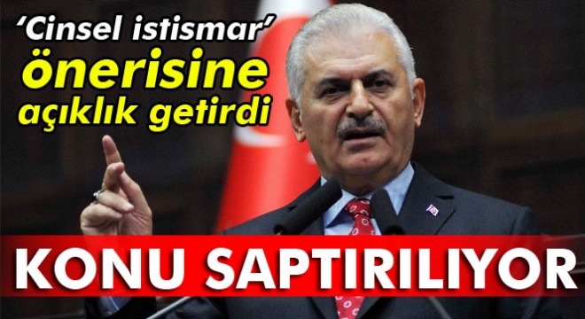 Başbakan'dan 'cinsel istismar' açıklaması: Konu saptırılıyor