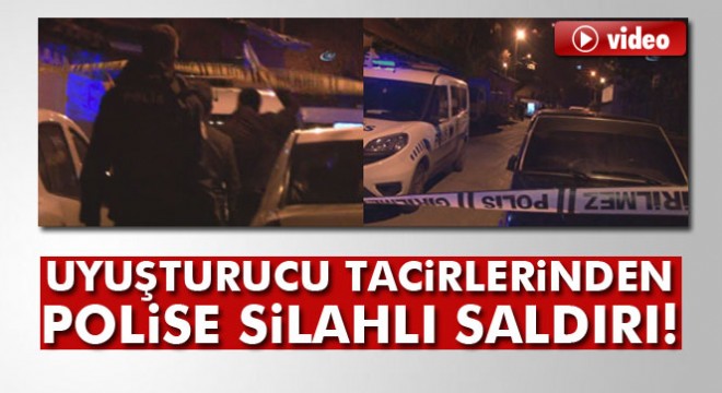 Başkent'te uyuşturucu tacirlerinden polise silahlı saldırı
