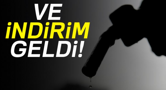 Benzinde indirim!