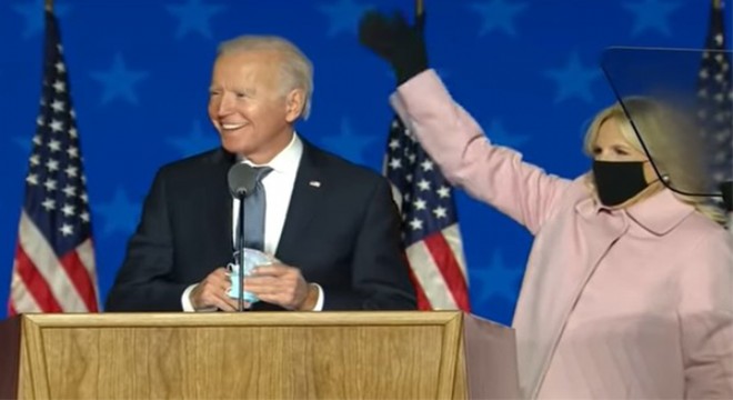 Biden: ''Sonuçlardan mutluyum''