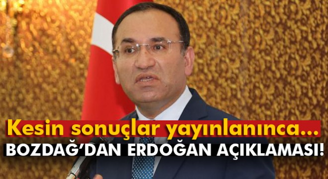 Bozdağ'dan Cumhurbaşkanının parti üyeliğine ilişkin açıklama