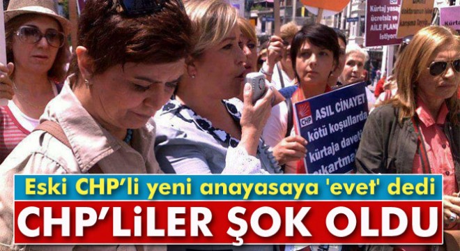 CHP Kadın Kolları eski Genel Başkanı Atılgan: 'Yeni anayasaya 'evet' diyeceğiz'