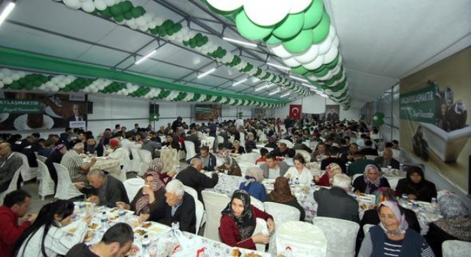 Çankaya'da kardeşlik sofrası