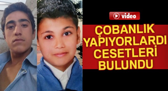 Çobanlık yapan iki çocuk gölette boğuldu
