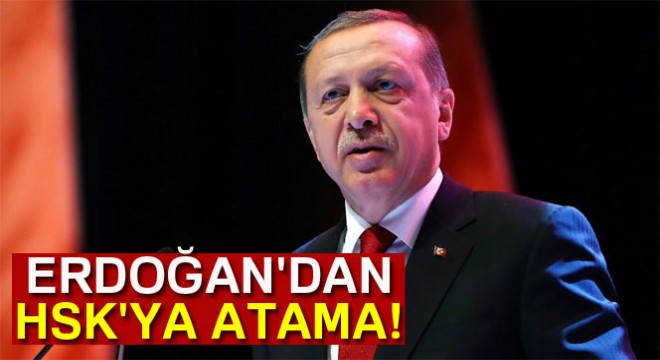 Cumhurbaşkanı Erdoğan HSK'ya 4 yeni üye atadı