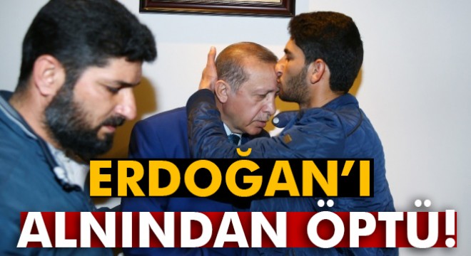 Cumhurbaşkanı Erdoğan ikizlerini kaybeden baba ile görüştü