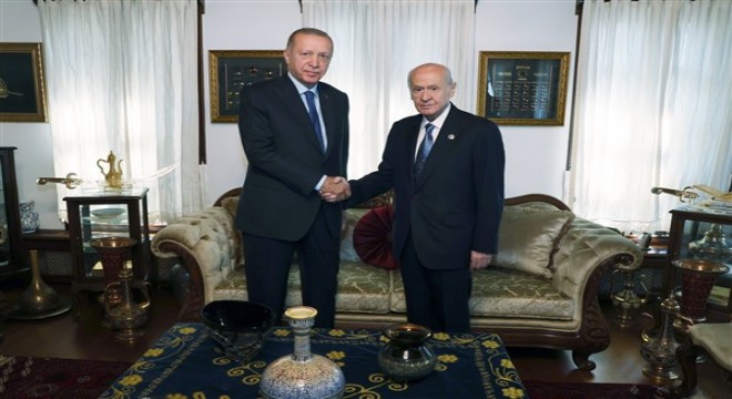 Cumhurbaşkanı Erdoğan'dan Bahçeli'ye ziyaret