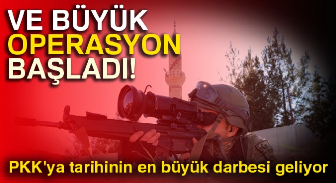 Diyarbakır'da büyük operasyon başladı