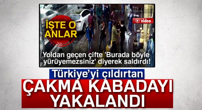 Diyarbakır'da yolda yürüyen çifte saldıran şahıs yakalandı